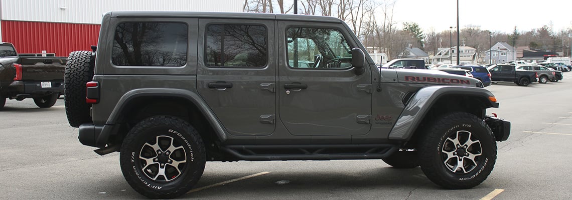 Car being repaired at the Goldstein Collision Center 1